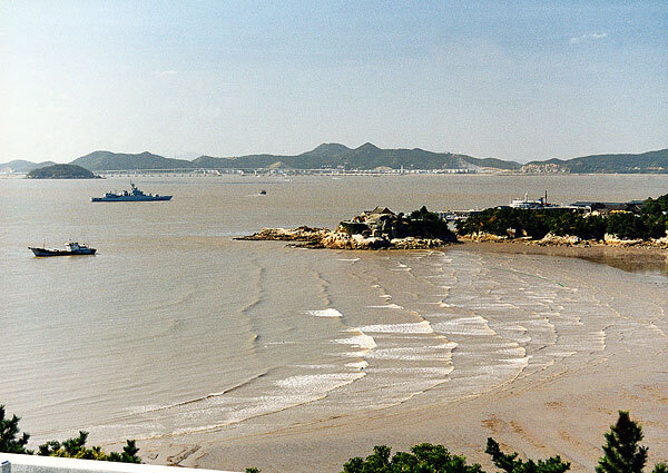 舟山俯视图,中舟山群岛,舟山桃花岛_大山谷图库