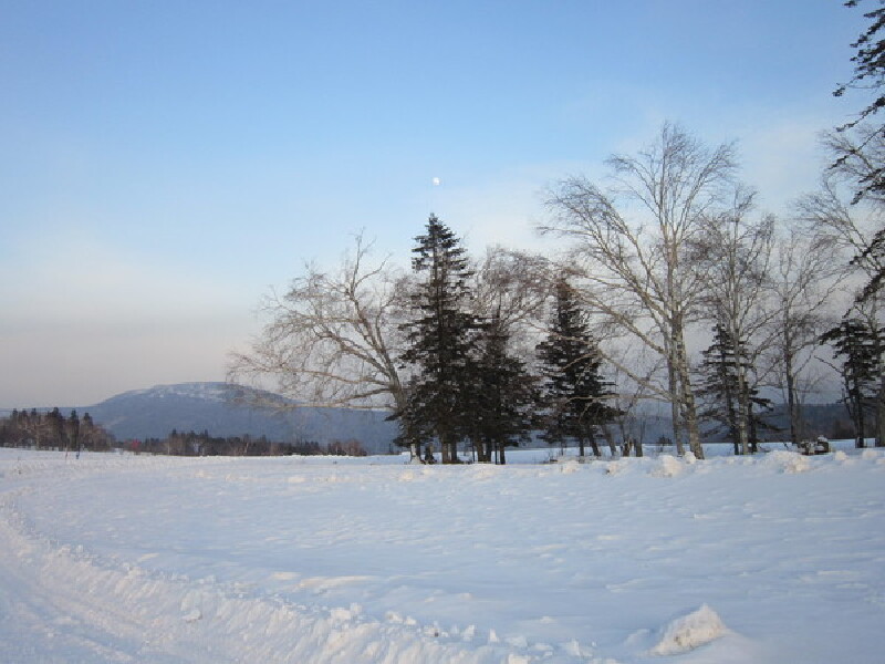 吃日铺满雪的雪乡穿越的今天忽下大雪茫茫白雪,一直走到白头雪太深太