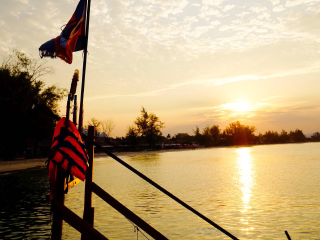 西哈努克港码头区