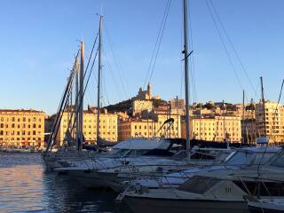 马赛老港码头区