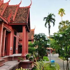 金边国家博物馆的#旅图换旅费#