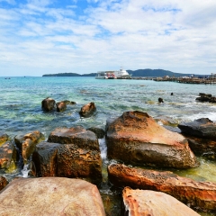 高龙撒冷岛的#旅图换旅费# #海岛游# #自然风光#