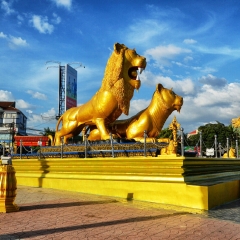 金狮纪念碑的#旅图换旅费#
