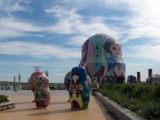 满洲里套娃景区