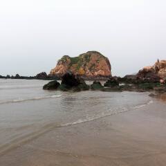 基湖沙滩的#旅图换旅费#