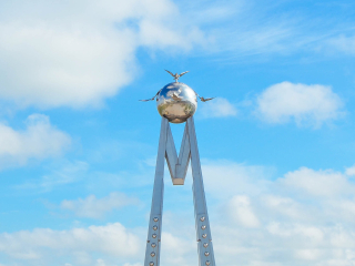 满洲里国门景区