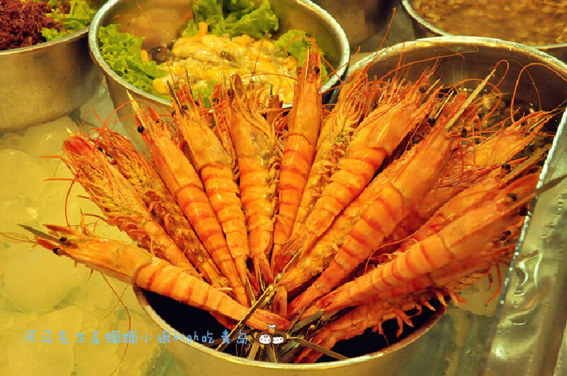 水饺(新湛路店)食材看着就垂涎欲滴了,只可惜我忘记帮河马先生点这个