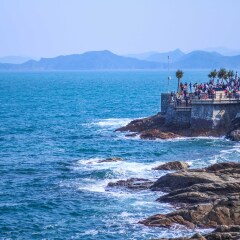 大梅沙海滨栈道的#旅图换旅费#