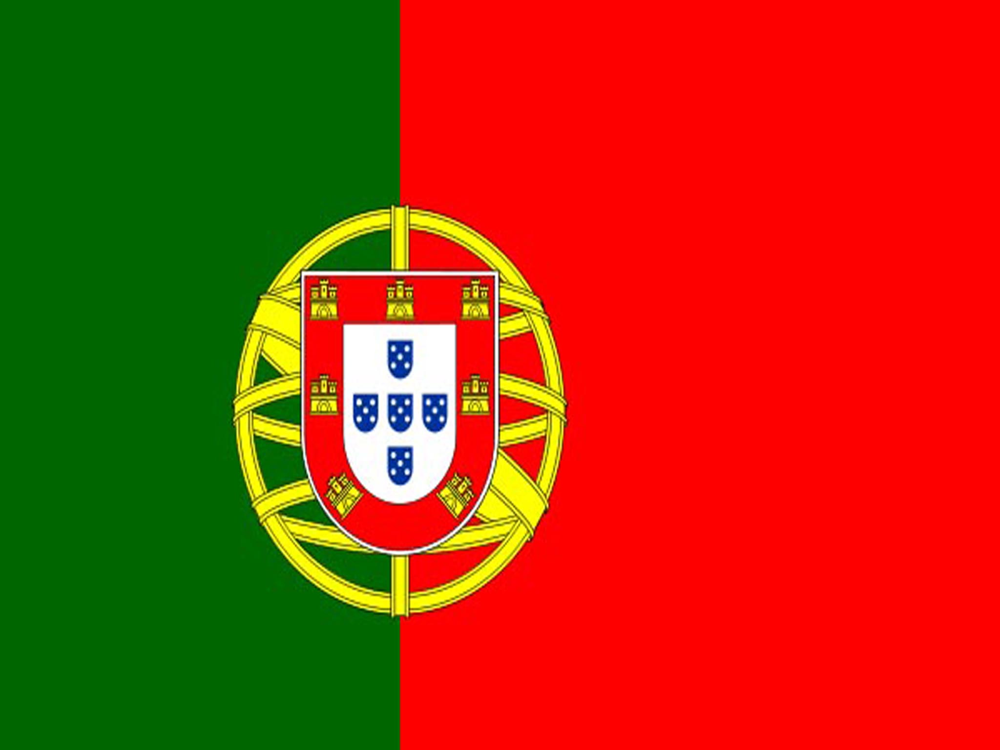 二战葡萄牙国旗图片