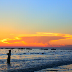 北海银滩的#旅图换旅费#