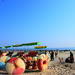北海银滩的#旅图换旅费#