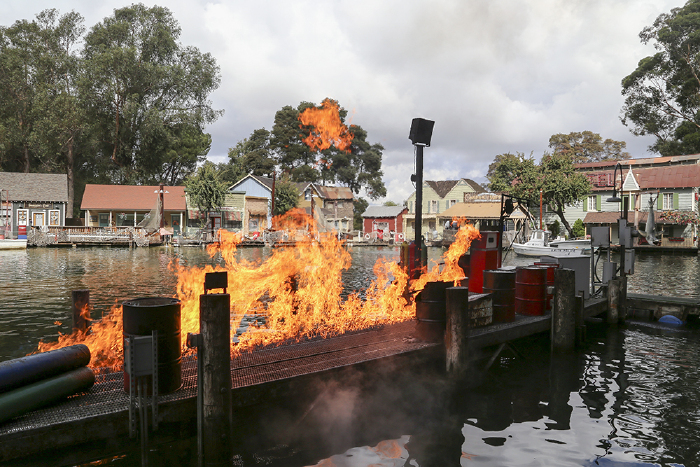 芝加哥大火拍摄区