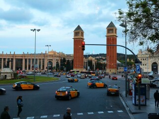 巴塞罗那西班牙广场