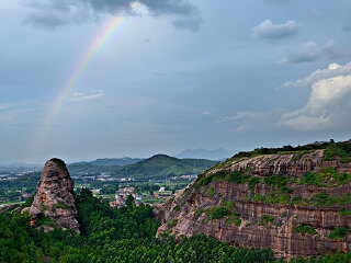 都峤山丹霞地貌景观