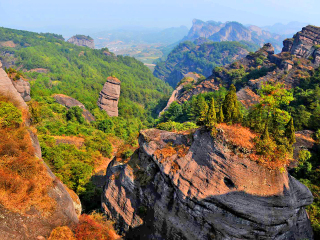  北夷南豸丹霞双绝-连城冠豸山1日游>赠送游览古田