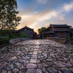 束河古镇的#旅图换旅费#