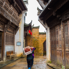 屯溪老街的#旅图换旅费#