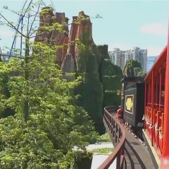 深圳欢乐谷的#旅图换旅费# #游乐场#