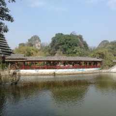 刘三姐大观园的#旅图换旅费# #骑行# #建筑#