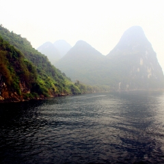桂林漓江精华漂流的#旅图换旅费#