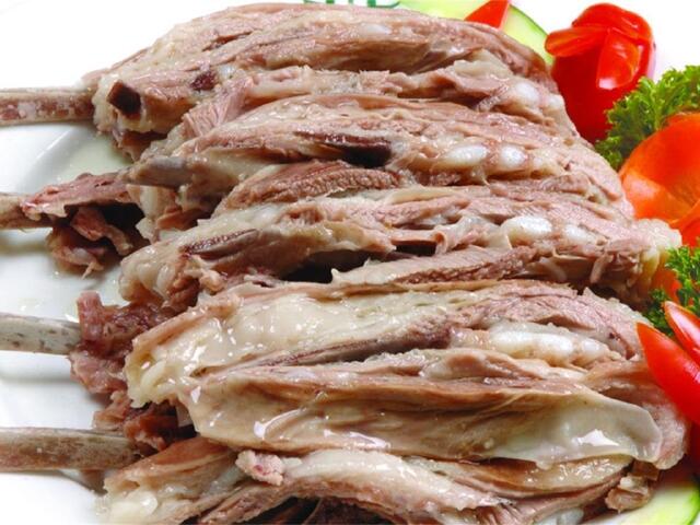 原汁原味的手扒肉