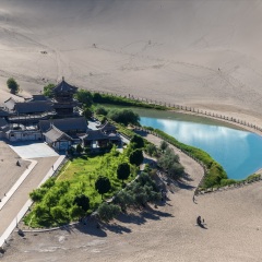 月牙泉 景点模块