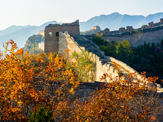 八达岭森林公园红叶岭景区