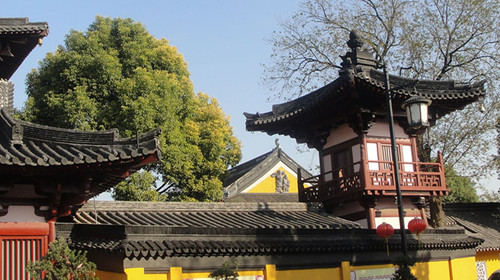 00 遊覽寒山寺(時間約為50分鐘) 景點介紹 寒山寺 寒山寺