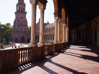 塞维利亚西班牙广场