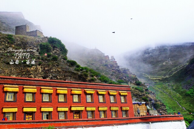 赶早不如赶巧,西藏洛卓窝隆寺的跳神