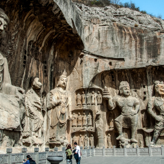 龙门石窟的#旅图换旅费# #名胜古迹#