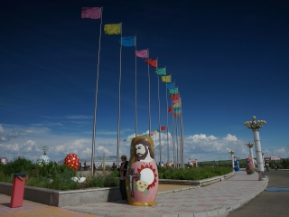 满洲里套娃景区