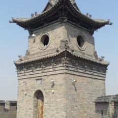 平遥古城北门城楼的#旅图换旅费#