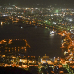 函馆山观景台的#旅图换旅费# #旅拍#