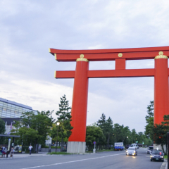 平安神宫的#旅图换旅费# #殿堂庙宇# #旅拍#