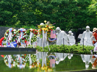 朝鲜战争纪念墙