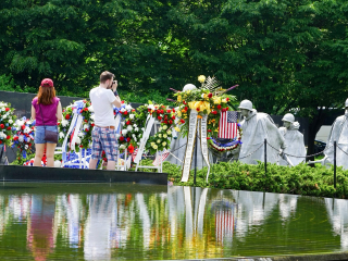 朝鲜战争纪念墙