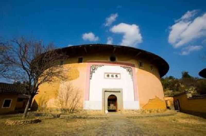 土楼是怎么建的,福建土楼是怎样建成的,土楼为什么这么建_大山谷图库