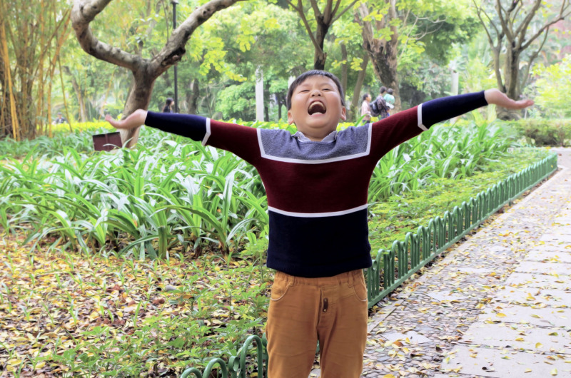 解放心情带着弟弟妹妹一路向北奔厦门