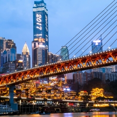 洪崖洞的#旅图换旅费# #旅拍# #建筑#
