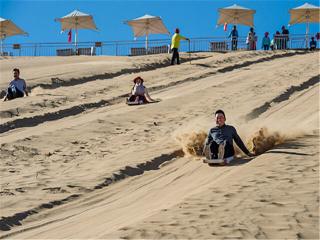  响沙湾仙沙岛1日游>含往返索道,仙沙岛套票,0购物