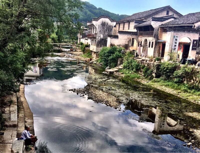 环秀桥,是呈坎古村内最著名的一座小桥