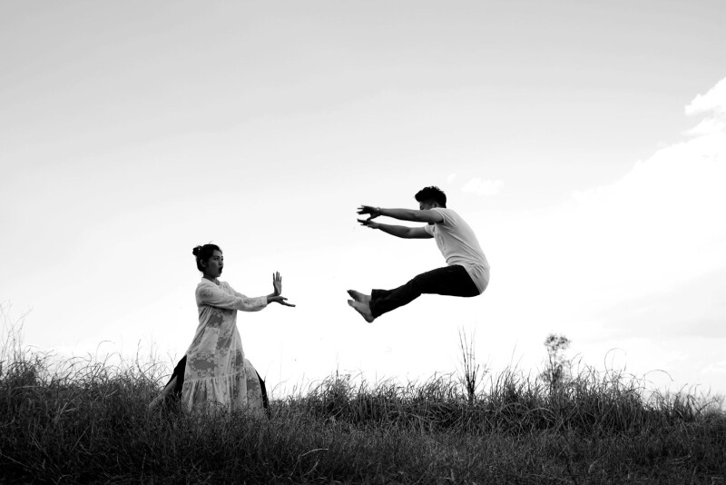 这一天,有八级大风,人,都难以站立,我蹲下来,看风中这一树迎风浪,有时