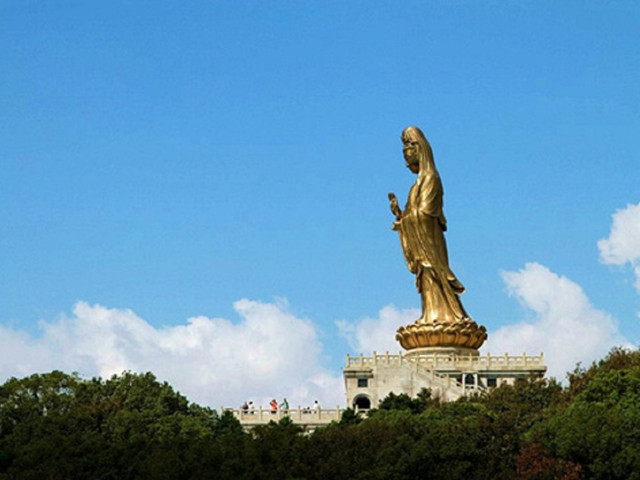 普陀山半自助2日游>仅含往返杭州至舟山普陀山景区车位,纯玩不购物