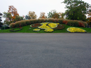 大喷泉和大花钟