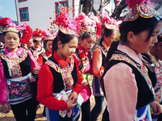 小凉山彝族山寨