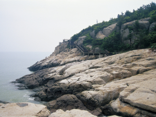 舟山桃花岛射雕影视城