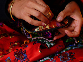 小凉山彝族山寨