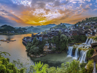 芙蓉镇 景点模块