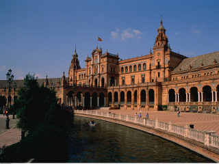 塞维利亚西班牙广场